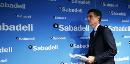 Jaime Guardiola, consejero delegado de Banco Sabadell.