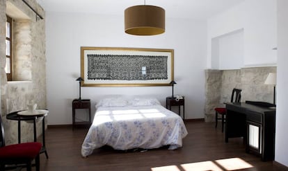 Habitación del hotel Las Casas del Cónsul, en Úbeda (Jaén). 