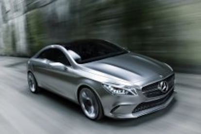 Mercedes Concept Style Coupe, que la firma presentó como prototipo en 2012.