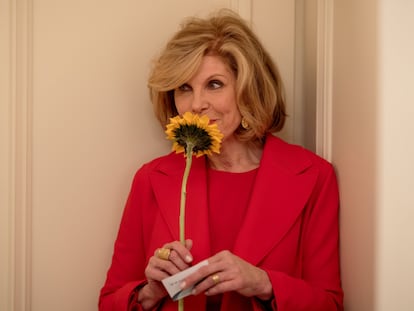 Christine Baranski como Diane Lockhart en la última temporada de 'The Good Fight'.