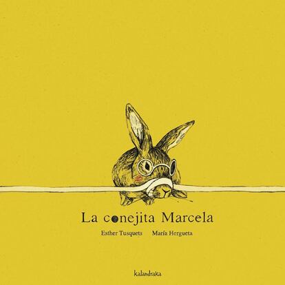 Portada de 'La conejita Marcela' (Kalandraka).