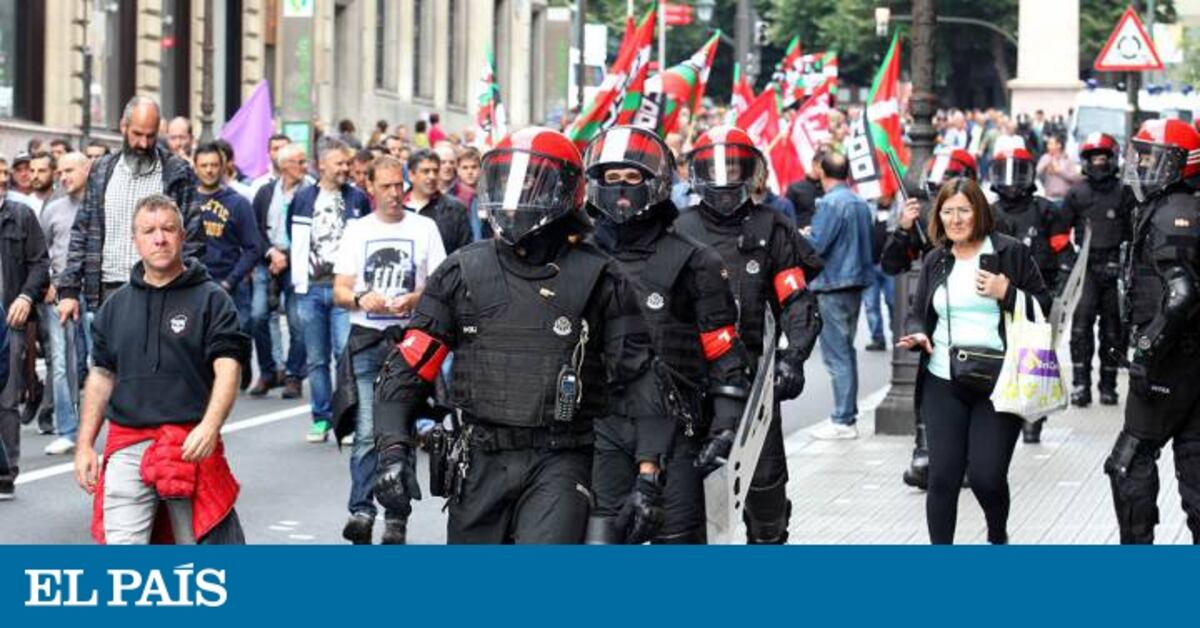 Un detenido y tres imputados en la huelga del Metal de Bizkaia ...