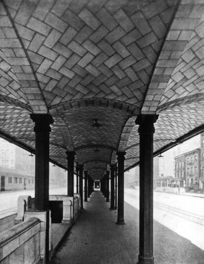 Puente de Williamsburg (1903), obra de Rafael Guastavino.