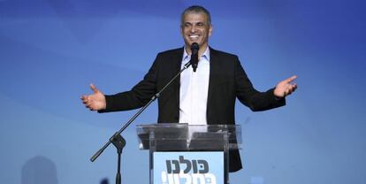 Moshe Kahlon, futuro ministro de Finanzas en la coalición.