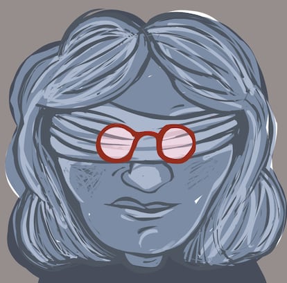 Ilustración de Eulogia Merle para la tribuna 'Amnistía: fallo fallido' de Juan Antonio Ortega Díaz-Ambrona, 24 de julio de 2025.