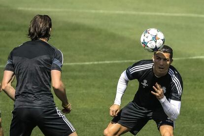 Gareth Bale y Cristiano Ronaldo.