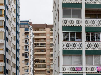 Apartamentos turísticos en la playa de Oliva.