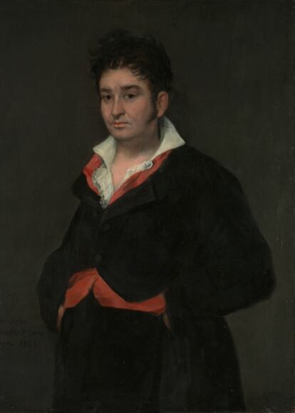 El cuadro de Goya 'El Retrato de Don Ramón Satué'.