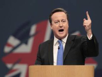 El primer ministro británico, David Cameron. EFE/Archivo