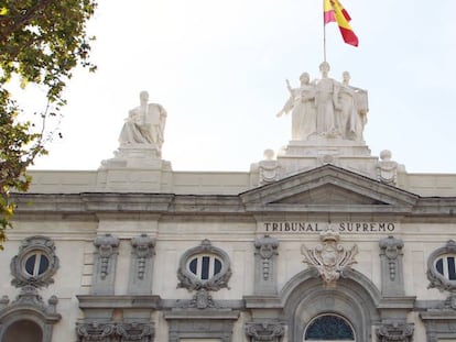 Sede del Tribunal Supremo, en Madrid..