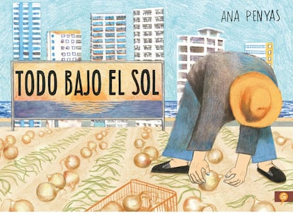 portada 'todo bajo el sol', ANA PENYAS. EDITORIAL SALAMANDRA GRAPHIC