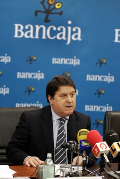 José Luis Olivas cuando era presidente de Bancaja.