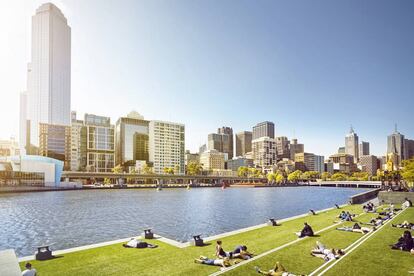 Melbourne, quizá menos icónica que Sidney, es otro ejemplo de buena gestión medioambiental según Gago. |
