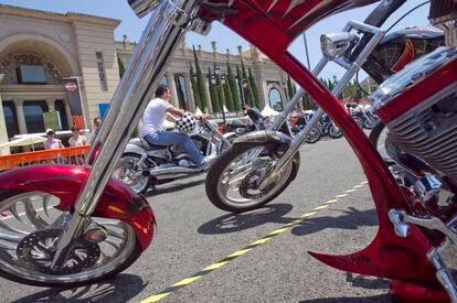 El concurso de customización de motocicletas que se celebra el sábado a las seis de la tarde es uno de los acontecimientos más esperados del festival.