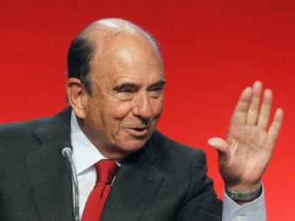 El presidente del Banco Santander, Emilio Botín. EFE/Archivo