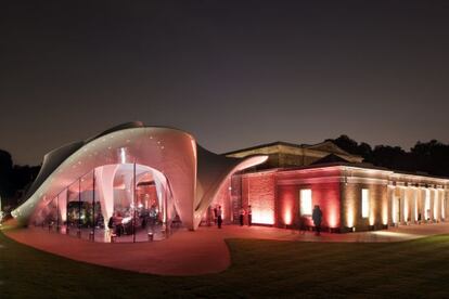 Nueva sede de la Serpentine Gallery de Londres. 