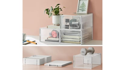 cajas para zapatos apilables más vendidas de amazon