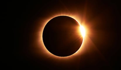 Fotografía de un eclipse solar
