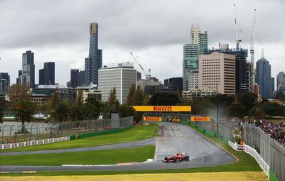 Felipe Massa en el circuito de Melbourne