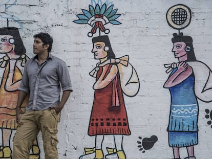 Tenoch Huerta, en Coacalco, Estado de México. Huerta protagoniza un documental sobre el racismo en México, producido por EL PAÍS.
