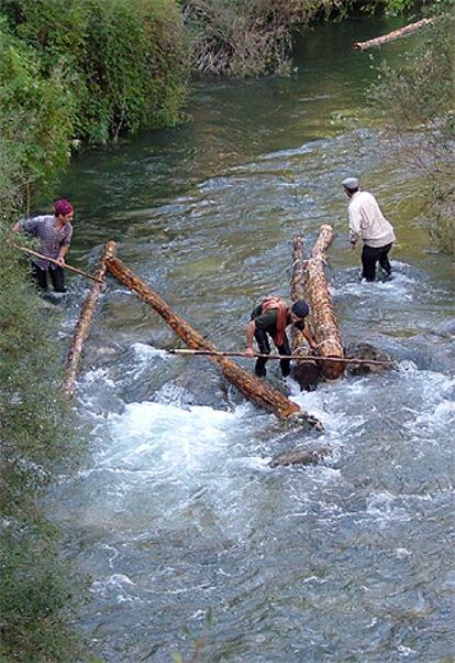 El río Segura, a su paso por la provincia de Jaén.