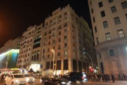 Edificio Valverde 1, en Gran V&iacute;a (Madrid).