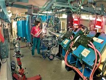 Ciclotrón de 88 pulgadas del Laboratorio Nacional Lawrence Berkeley, donde supuestamente se observó el elemento 118. PLANO GENERAL