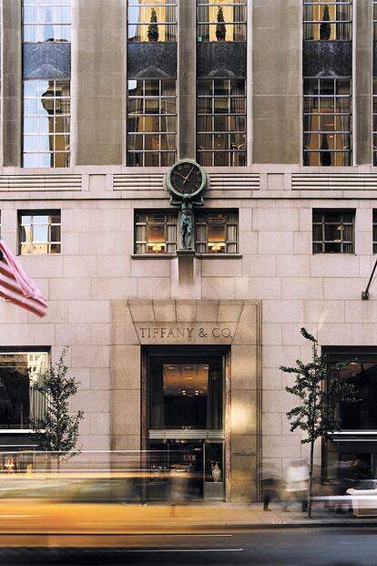 Buque insignia de Tiffany & Co. en Nueva York.
