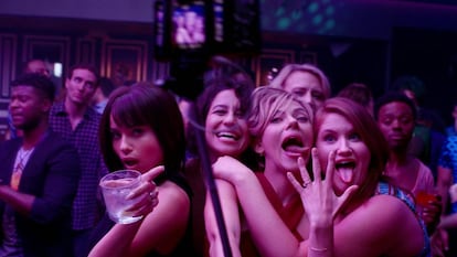 Las cinco amigas de la despedida de soltera de 'Una noche fuera de control'.