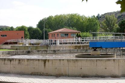 Depuradora de aguas de Villaespesa, en Teruel.