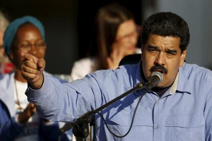 El presidente de Venezuela Nicolás Maduro.