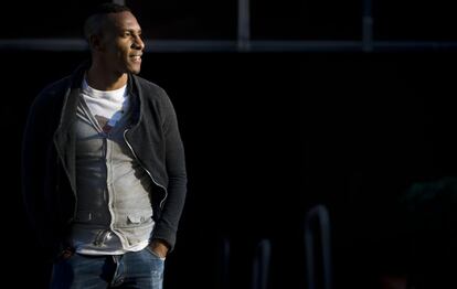 Perea, durante la entrevista.
