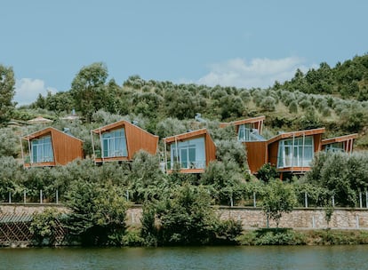 El complejo de agroturismo Huqi, en Albania.