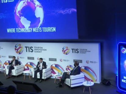 Imagen de una de las mesas redondas del Tourism Innovation Summit