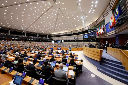 Sesión plenaria del Parlamento Europeo en Bruselas. AP