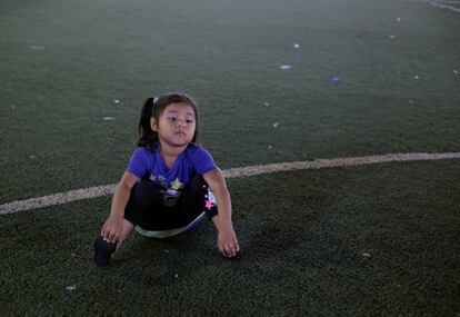 Una niña en Costa Rica.