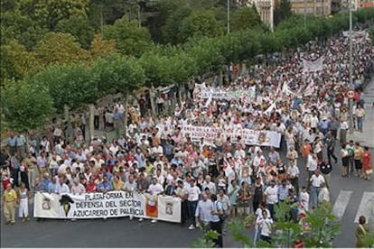 Madrid acoge hoy una manifestación en defensa del sector azucarero