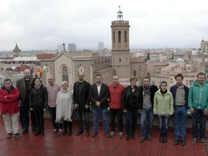 Los 14 concejales que forman el nuevo Gobierno de la ciudad.