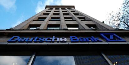 Oficina de Deutsche Bank en Bruselas.