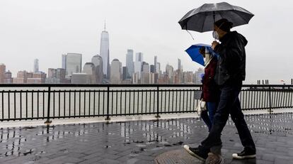 Una vista de Manhattan en medio de la crisis por el Covid-19.