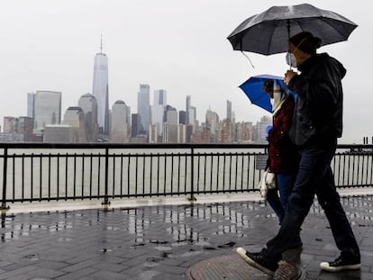 Una vista de Manhattan en medio de la crisis por el Covid-19.