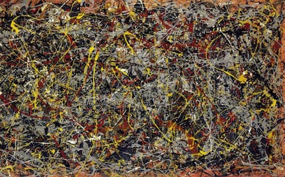 En venta directa, el financiero mexicano David Martínez Guzmán compró 'Nº 5, 1948', de Jackson Pollock, por 140 millones de dólares.