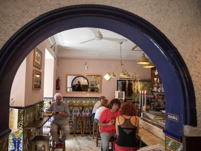 Interior del restaurante Casa Macareno.