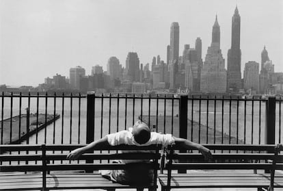 Fotografía de la exposición del fotógrafo Louis Sttetner en la Fundación Mapfre.