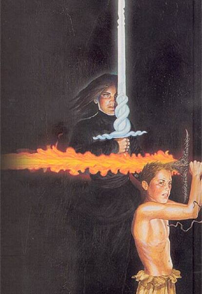Ilustración de Marcelo Pérez para la trilogía de la escritora Laura Gallego 'Memorias de Idhún' (SM).