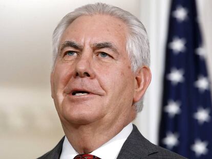 El secretario de Estado, Rex Tillerson.