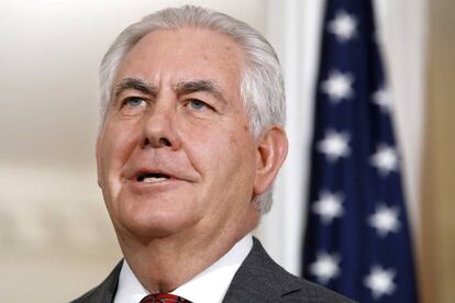 El secretario de Estado, Rex Tillerson.