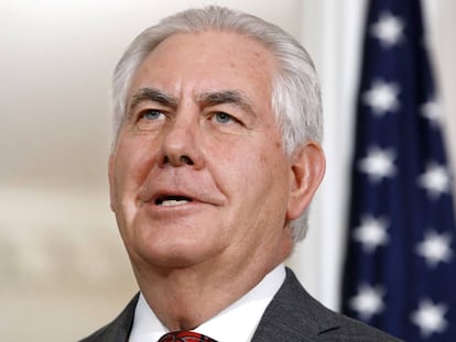 El secretario de Estado, Rex Tillerson.