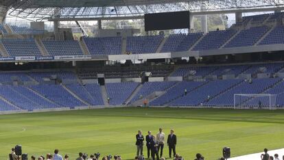 La reforma del estadio de Anoeta.