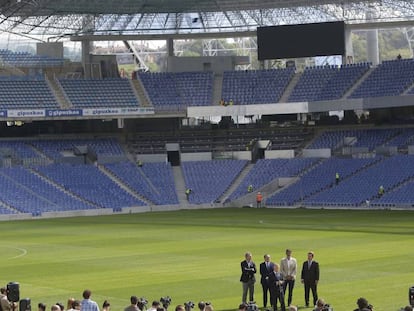 La reforma del estadio de Anoeta.